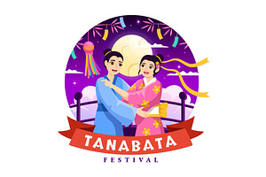 15 Tanabata Festival Illustration