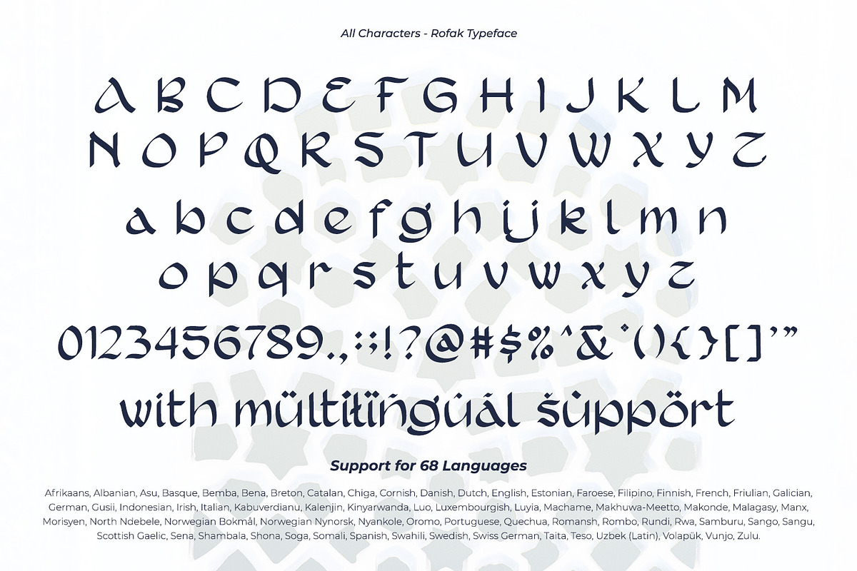 Rofak, a Symbol Font by Nathatype (Photo 9 of 11)
