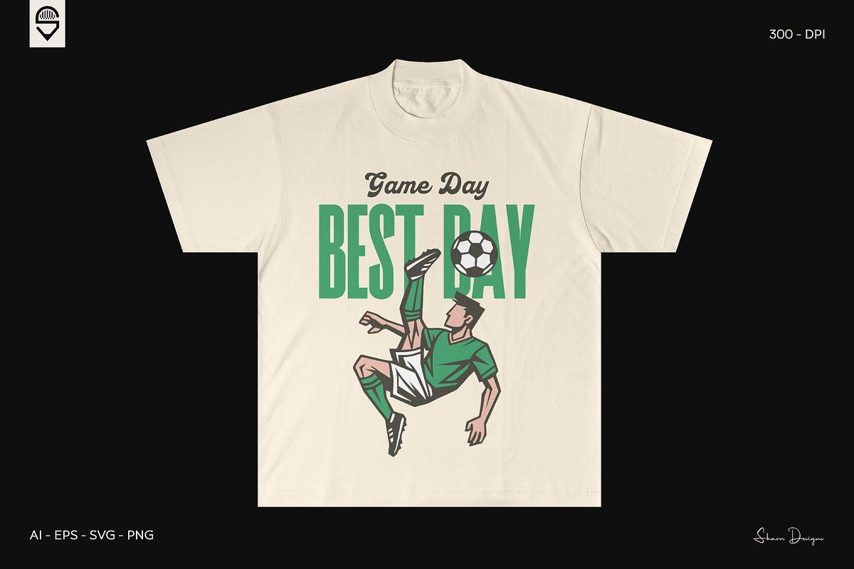 Soccer Ball Character T-Shirt Bundle, a Sport Illustration by shaondesigns (Photo 5 of 10)