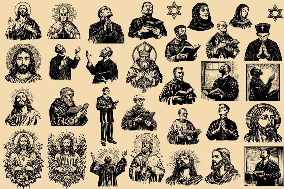 300 Religion and Faith illustrations, an Object Illustration by Nocturnal Wolf (Photo 13 of 18)