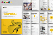 Project Proposal Template, a Brochure Template by GoldenGrid Studio (Thumbnail 1 of 10)