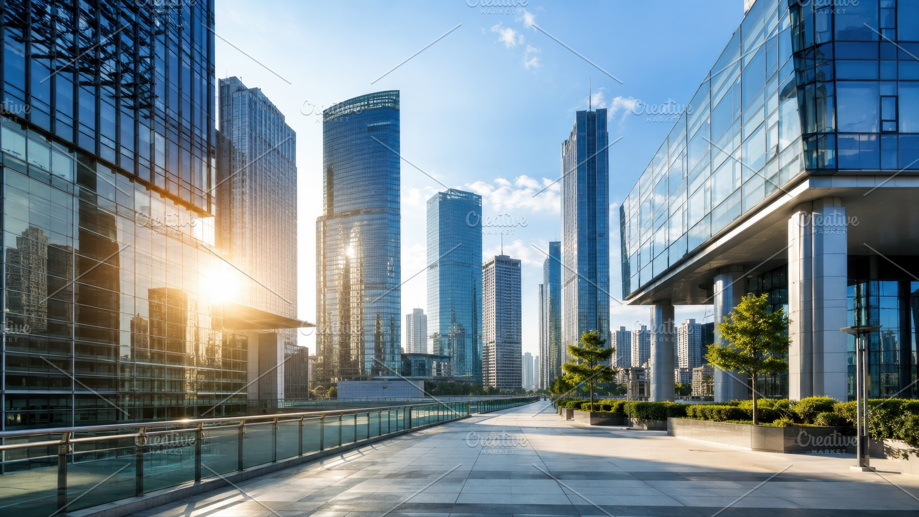 City skyline during bright day, a Photo by Beautiful things