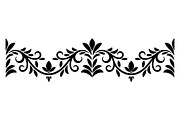 Ornamental Floral Silhouette, a Decorative Illustration by himelgfx (Thumbnail 12 of 18)