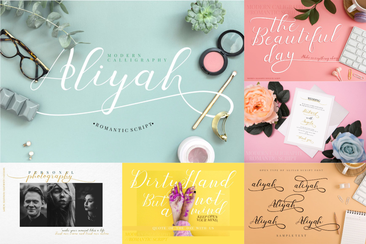Best Beautiful Script Font Bundle, a Script Font by PutraCetol Studio (Photo 16 of 23)
