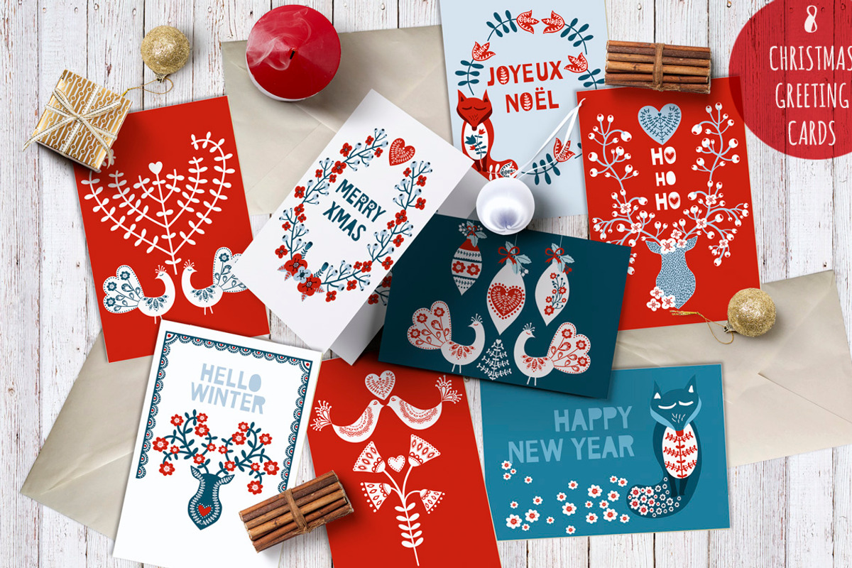 20% OFF! Scandinavian Christmas Pack, an Illustration by Chus Moreno Studio (Photo 2 of 14)