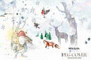 Gnome Wonderland, an Illustration by Alisa Mikibith Art (Thumbnail 5 of 18)