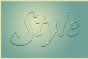 Glass Text Effect Photoshop Action preview 3
