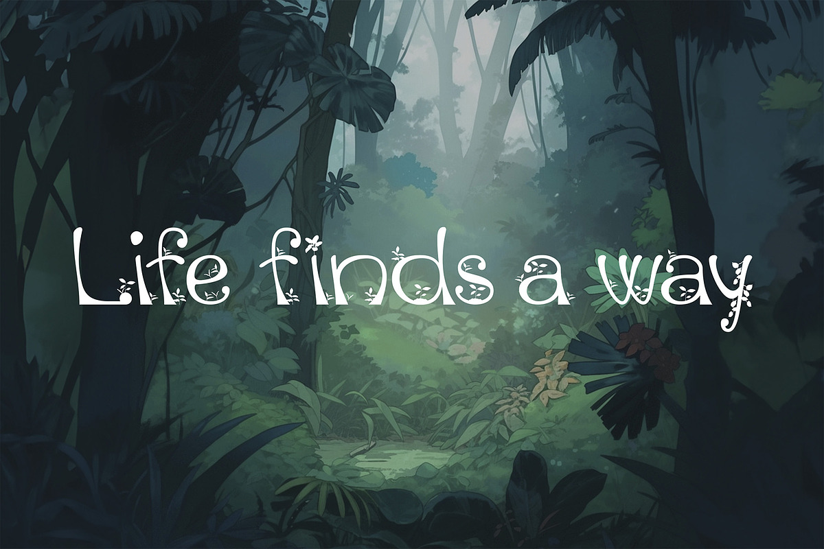 Xaver Nature Font, a Sans Serif Font by Xaver DesignStudio (Photo 4 of 12)
