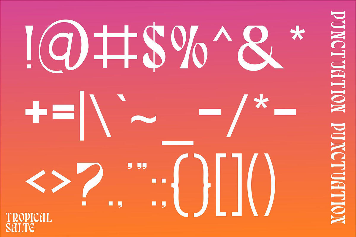 Tropico Salte | Serif Display, a Serif Font by Muntab_Art (Photo 11 of 11)