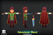 Adventurer Aland, a Characters & Person 3D Model by Meshtint Studio (Thumbnail 3 of 4)