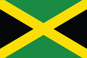 Vector of Jamaican flag.
