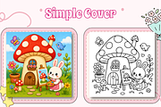 Mush Mini Mushroom Moments Coloring, an Education Illustration by Design Zone (Thumbnail 5 of 7)