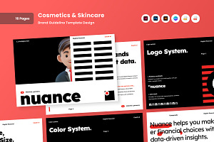 Financial Coach Brand Guideline, a Magazine Template by productype1