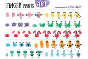 Finger prints ART (part 2), an Animal Illustration by Alena Razumova (Thumbnail 11 of 14)