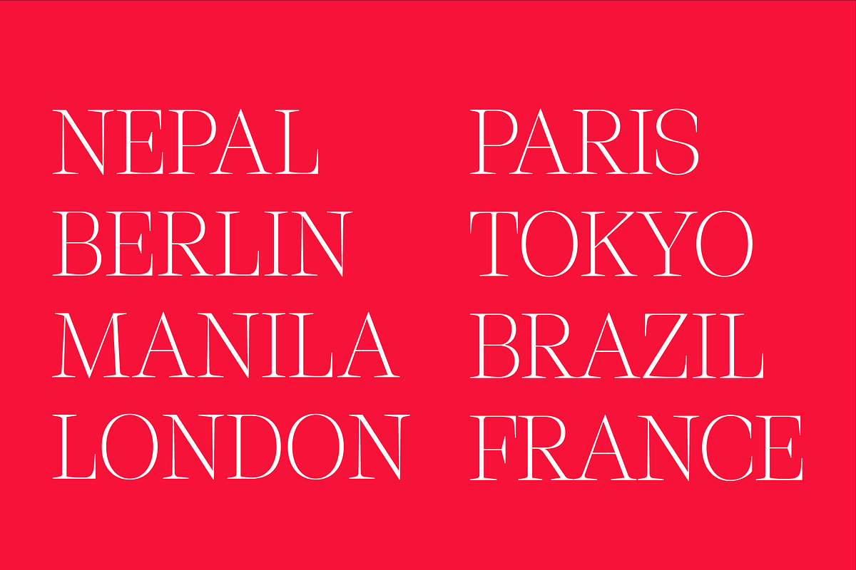 Stigsa Display Font Family preview 5