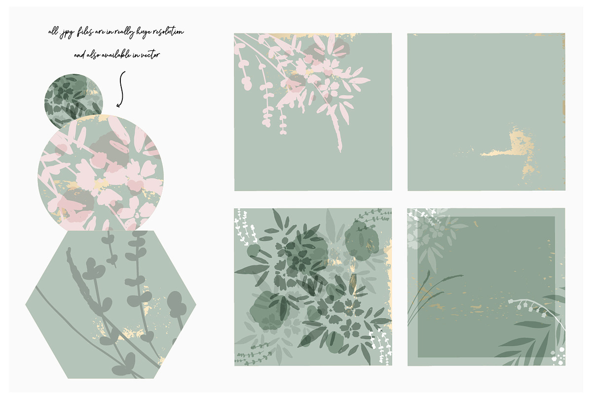4 FLORAL SEASONS BUNDLE, a Texture Graphic by Anna Sokol (Photo 47 of 55)