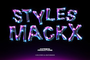 Chrome Text Styles Bundle - 50% OFF, a Layer Style Add-On by Hyperpix Productions (Thumbnail 7 of 47)