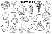 Fruits and Vegetables Clipart Bundle, an Object Graphic by Gulnara Sabirova (Thumbnail 25 of 35)