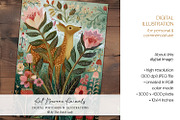 Art Nouveau Animal Illustrations, an Animal Illustration by The Dutch Lady Designs (Thumbnail 5 of 7)