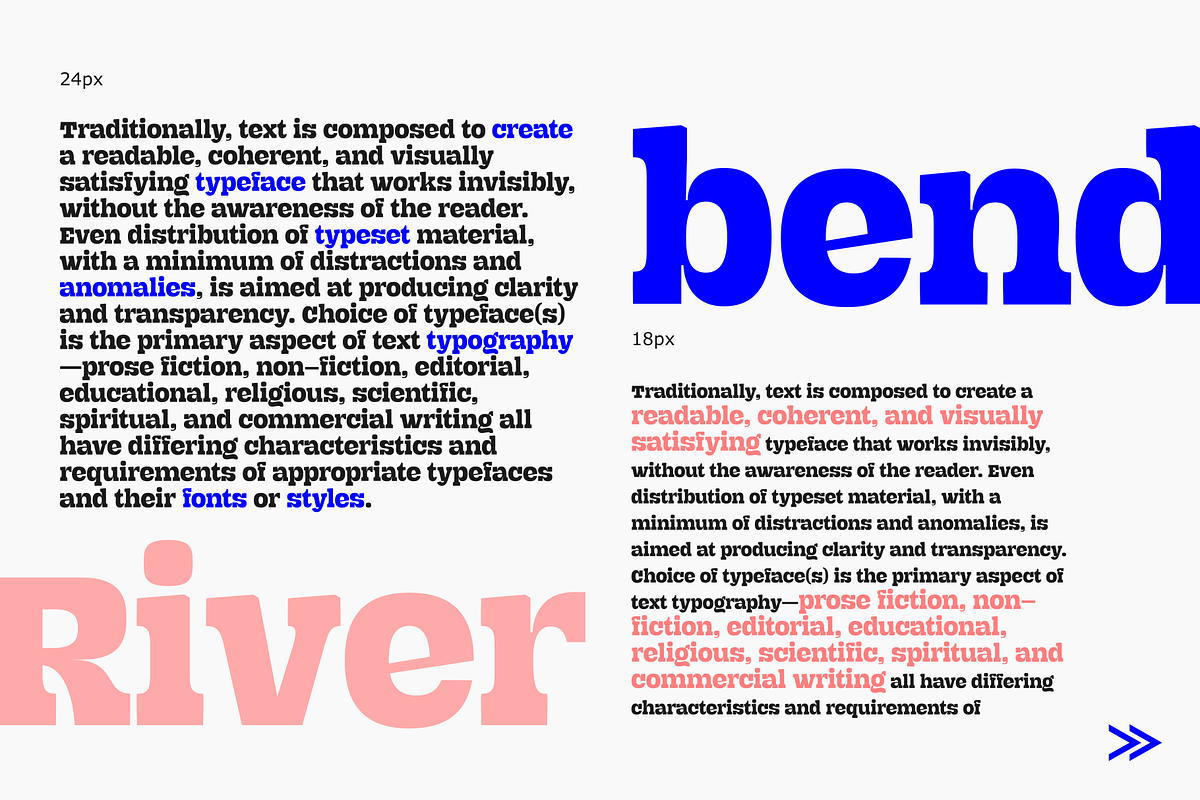 Riverbend, a Slab Serif Font by Xelo Graph (Photo 6 of 7)