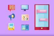 Marketing Strategy Icon Set, a Templates & Theme by studiogstock (Thumbnail 3 of 3)