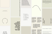 Instagram Quotes Posts Stories PS, a Social Media Template by Love Radiation Studio (Thumbnail 14 of 19)
