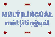 VENTRIKEL Display Variable Font, a Sans Serif Font by Artflorara (Thumbnail 16 of 21)