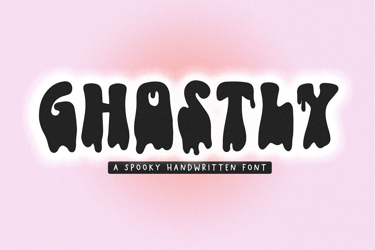 Ghostly | Dripping Halloween Font, a Handwritten Font by KA Designs (Photo 1 of 12)