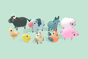 Farm Animals - Quirky Series