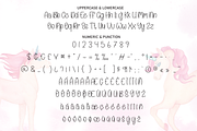 Unicorn Watercolor | Script Font, a Script Font by Scratchones (Thumbnail 7 of 8)
