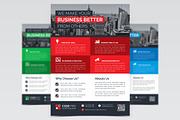 Flyers, a Flyer Template by pixelworkz (Thumbnail 1 of 6)