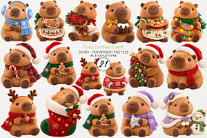 Plushie Christmas Clipart