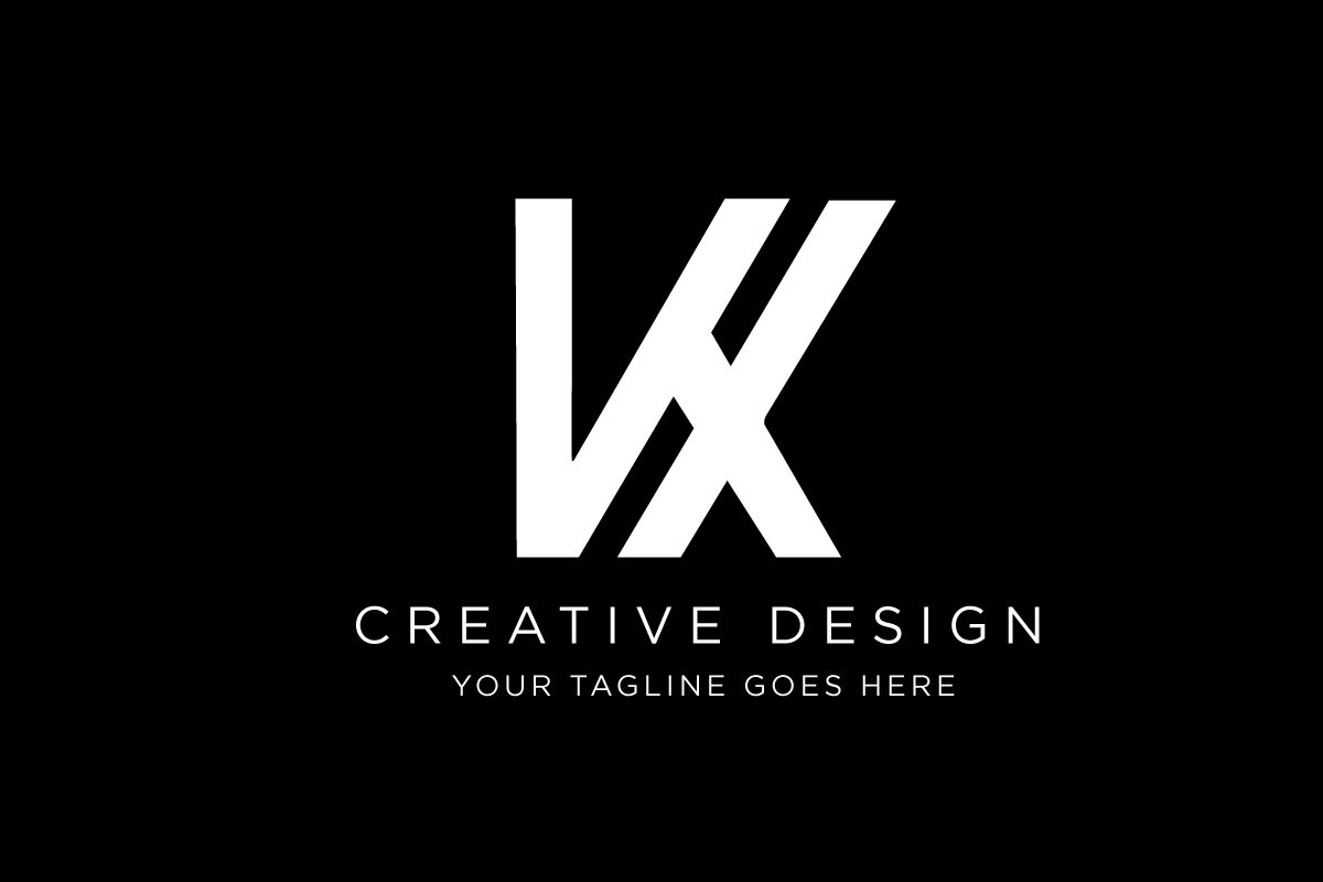 Minimal Letter VX Logo Design, a Branding & Logo Template by SaaDesigns