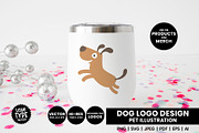Jumping Dog Logo PNG Illustration, an Animal Illustration by Little Type Factory (Thumbnail 5 of 5)