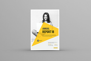 Annual Report Template, a Brochure Template by Pro-Gh