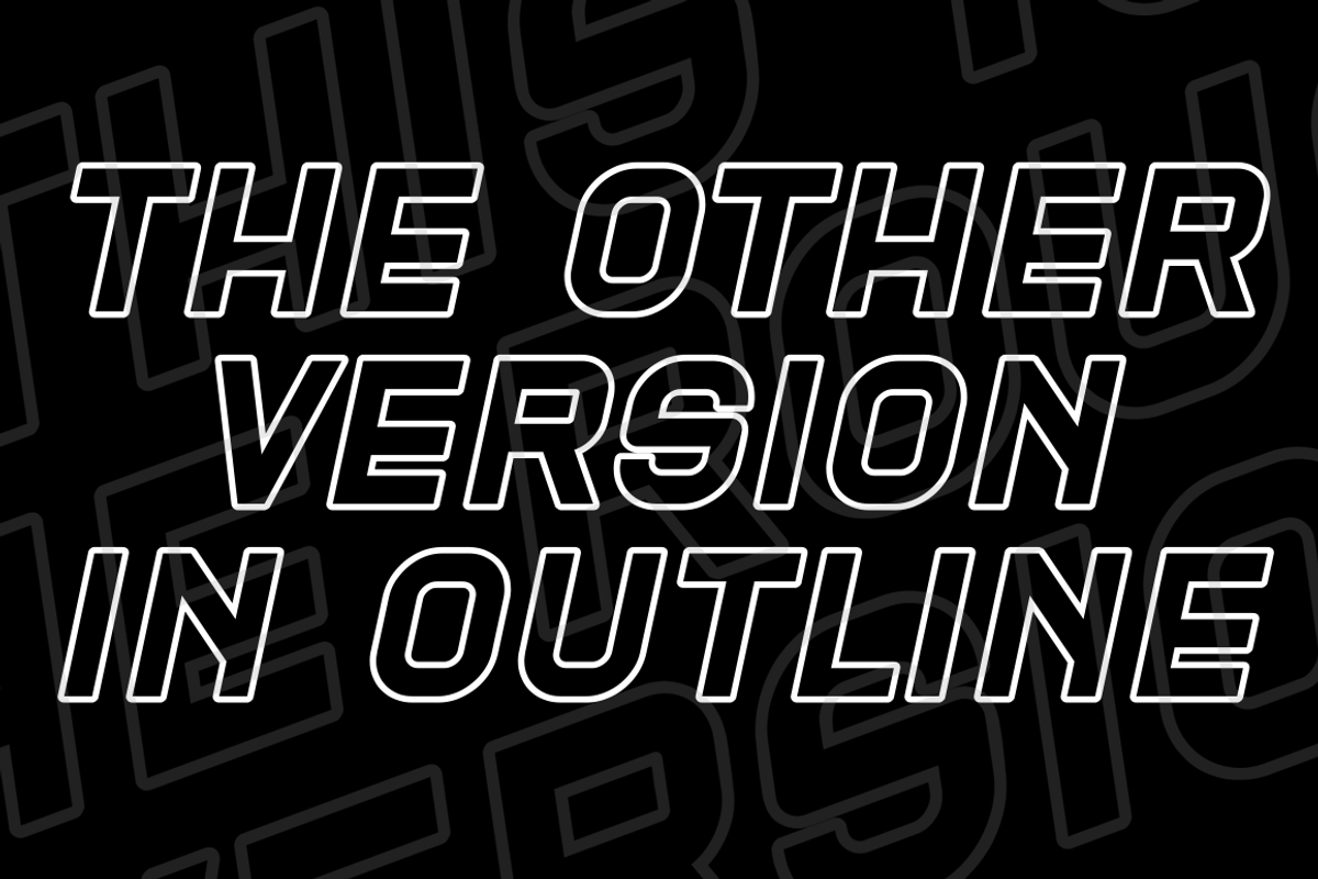 Blame // A Strong Sans and Serif preview 7
