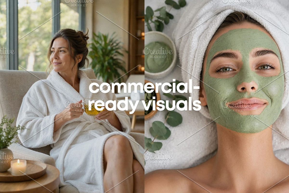 70 Womens Spa Stock Photos, a Health & Medical Photo by Selenique Studio (Photo 5 of 9)