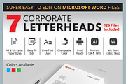 Letterhead, a Stationery Template by RQ Designs (Thumbnail 1 of 8)