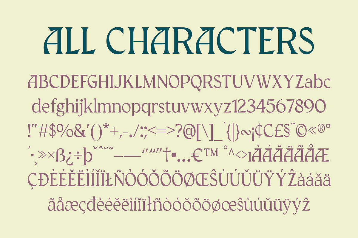 CS Amanda – Elegant Font, a Serif Font by Craft Supply Co. (Photo 8 of 8)