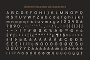Belmein Rounded, a Sans Serif Font by Craft Supply Co. (Thumbnail 8 of 8)