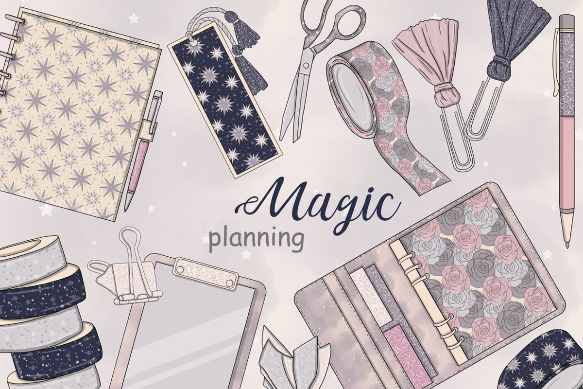 Magic Planning Collection, a Work Illustration by GlamArtZhanna (Photo 1 of 3)
