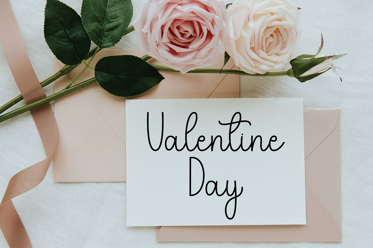 Valentine Wednesday, a Handwritten Font by FreshTypeINK (Photo 3 of 8)