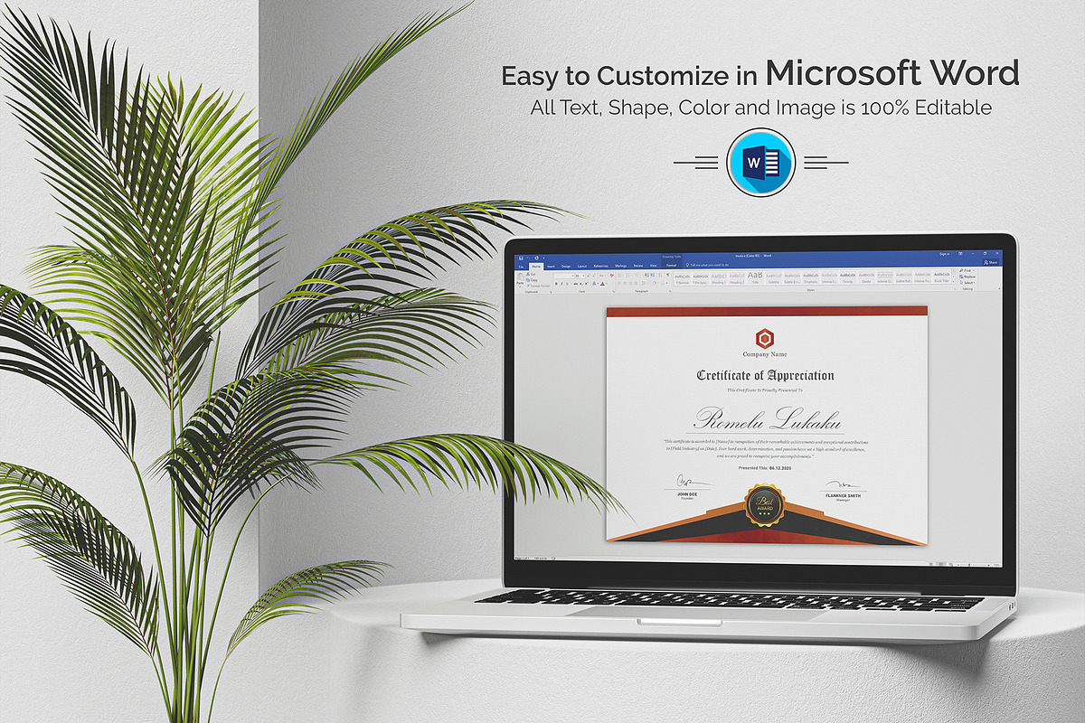 Certificate, a Stationery Template by DesignDevisers (Photo 9 of 10)