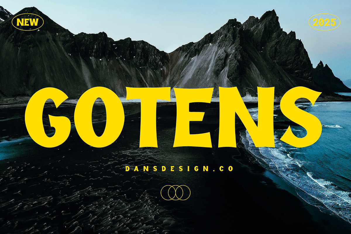 Gotens Funky Display Kids Comic Play, a Symbol Font by dansdesign (Photo 1 of 10)