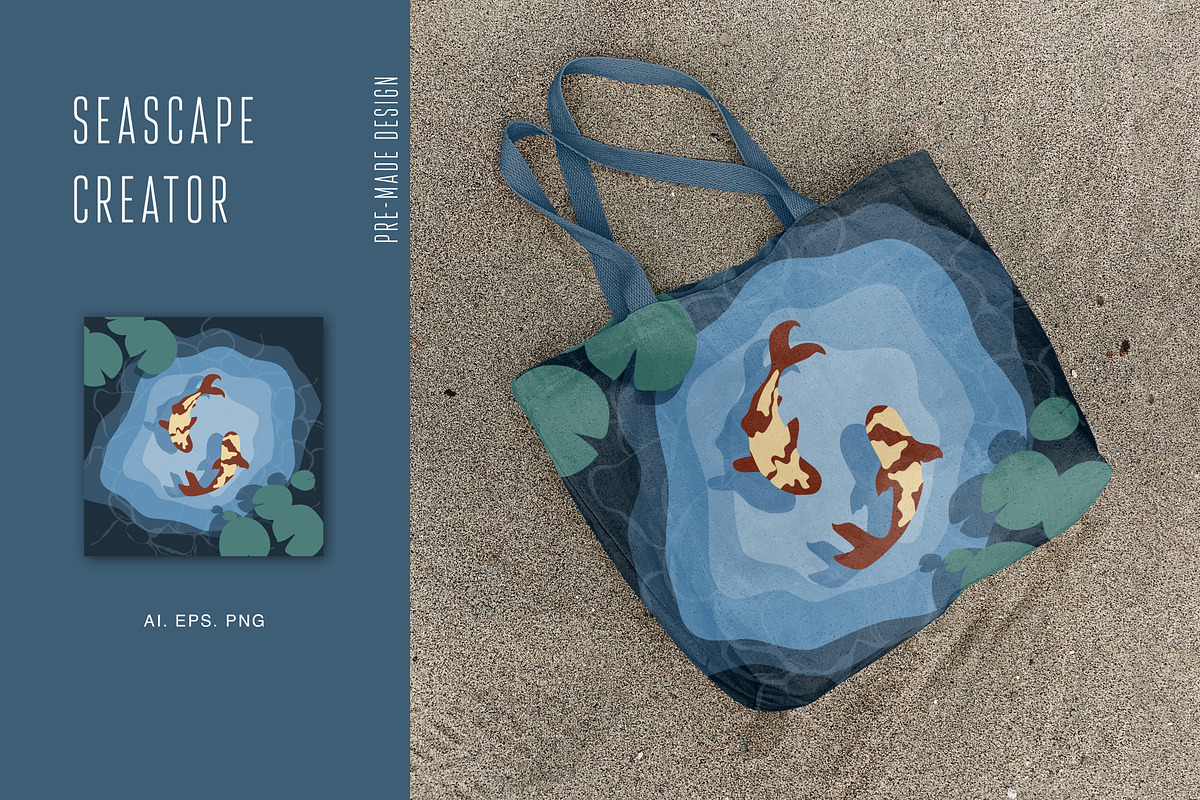 Seascape Creator Kit, an Object Graphic by Polli Deeva (Photo 11 of 12)