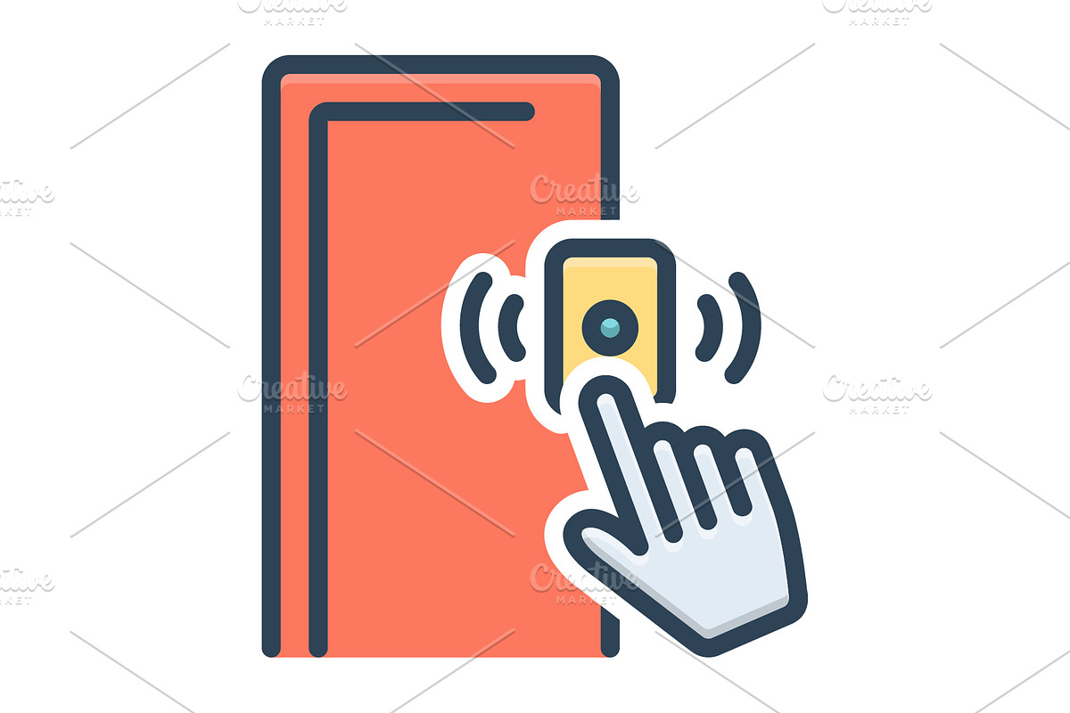 Bell ringer color icon, a Duotone Icon by Creative priyanka