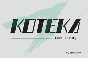 KOTEKA FONT