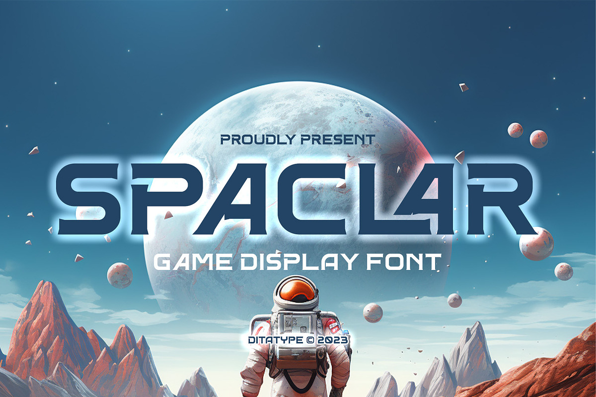 Spaclar, a Symbol Font by Ditatype (Photo 1 of 10)
