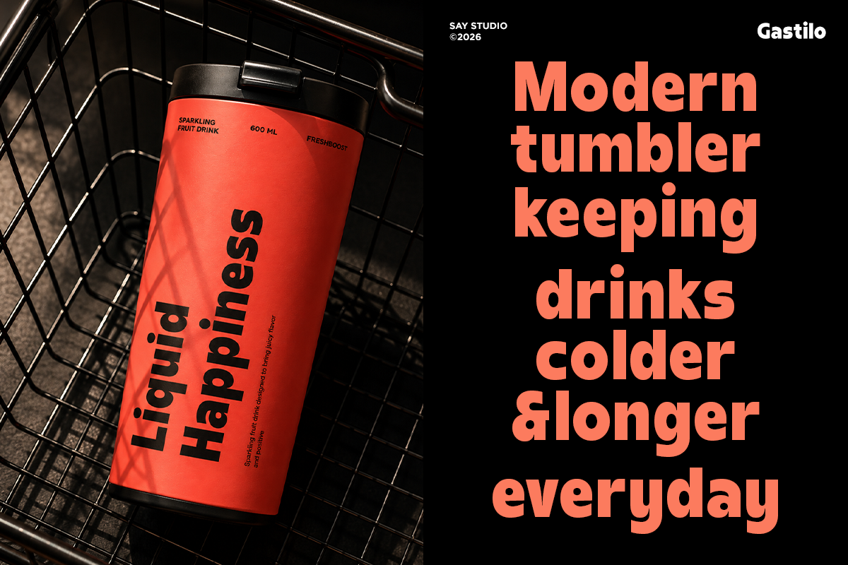 Bold Chunky Sans Font - Gastilo, a Sans Serif Font by Say Studio (Photo 7 of 10)