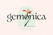 gemonica - experimental serif font, a Serif Font by Sensatype (Thumbnail 1 of 17)